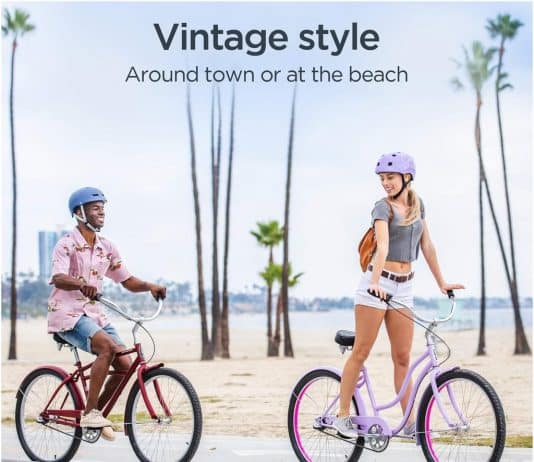 SCHWINN MIKKO and Huron Adult Beach Cruiser Bike