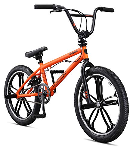 mongoose legion mag freestyle sidewalk bmx bike for kids children and