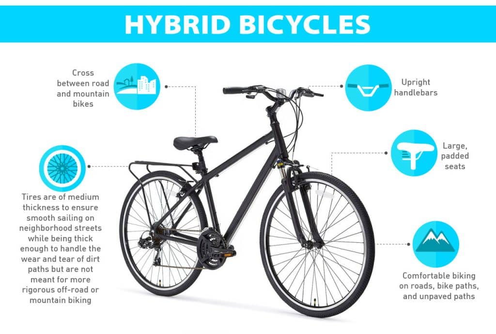 What Is The Difference Between A Beach Cruiser And Hybrid Bicycle?