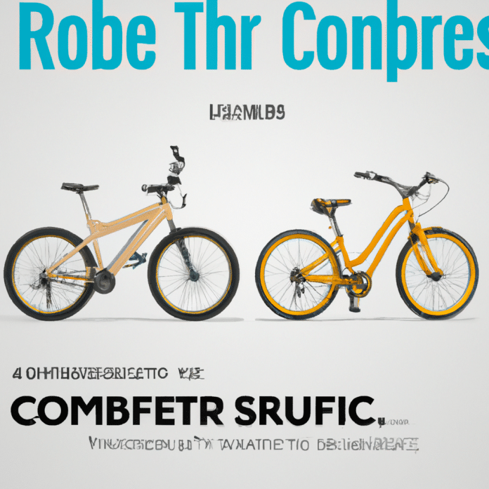 what is the difference between a comfort bike and a cruiser bicycle 2