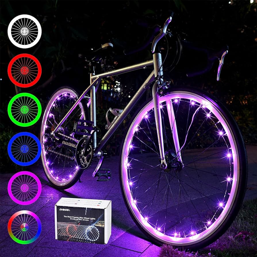 Bright Bike Wheel Reflectors To Be Seen At Night