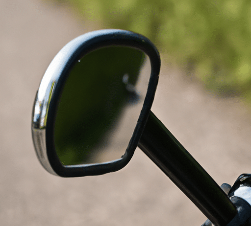 rear view bike mirrors for increased awareness