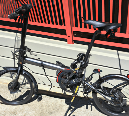 what is the average weight of a folding bike