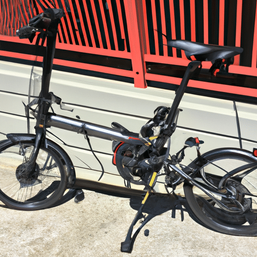 what is the average weight of a folding bike