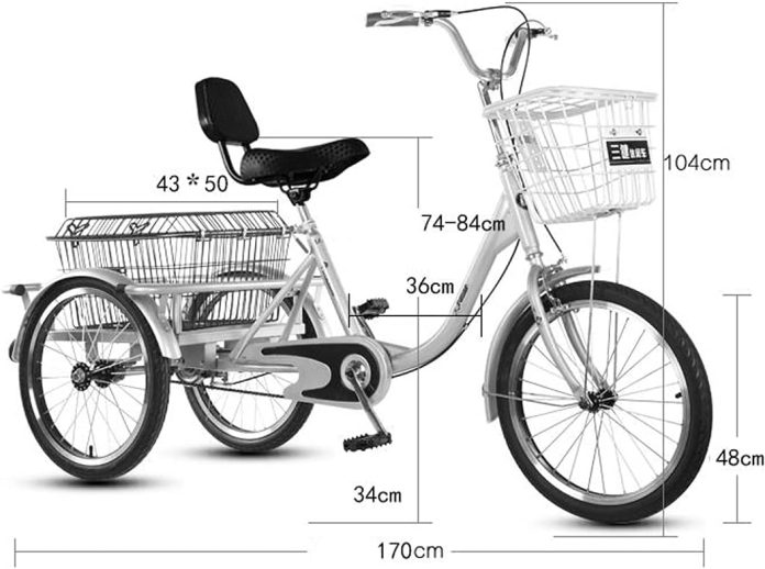 comparative review 3 wheel bikes for adults with cargo basket