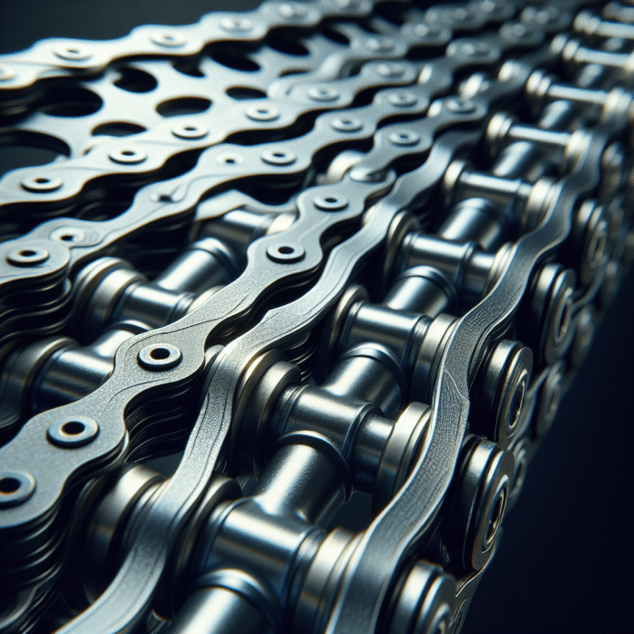 strong bike chains to transfer pedaling power 1