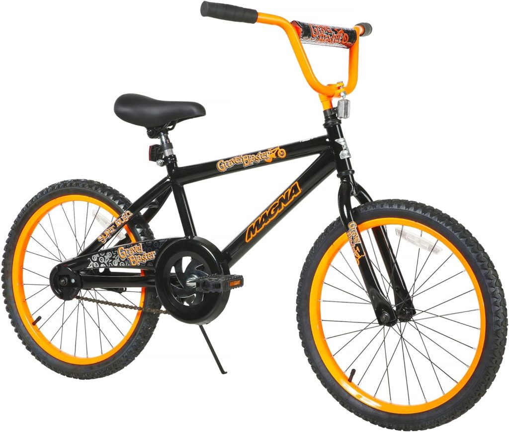 Dynacraft Kids Gravel Blaster Bike,12-20-Inch Wheels, Ages 3-10 Years