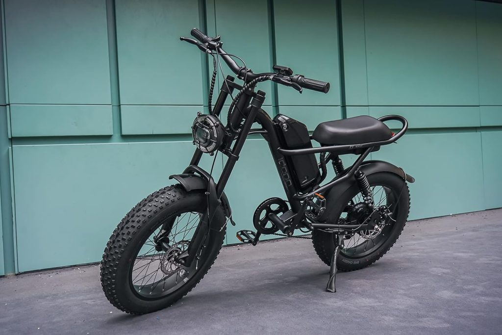cjc Electric Bike for Adults, 550W Motor 39 MPH Max Speed Electric Dirt Motorbike with 48V 15.6AH Removable Battery, 20×4 Fat Tire Mountain ebike，Ship from US