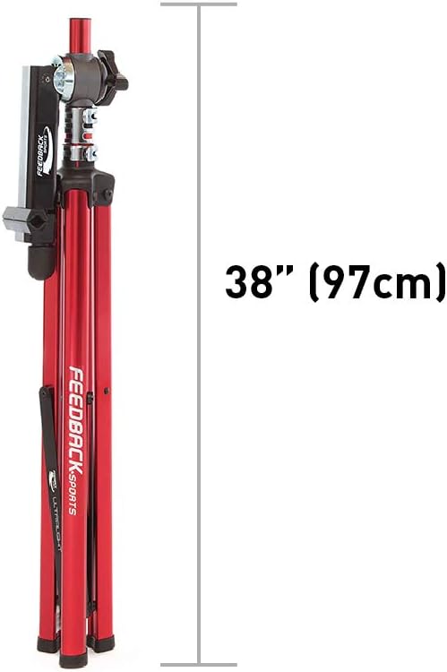 Feedback Sports Ultralight Bike Repair Stand (Red)