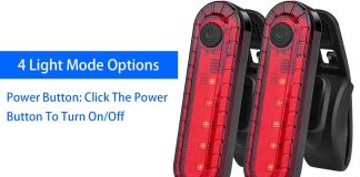 8pack usb rechargeable led bike tail light bike taillight bike safety light front headlight and rear bicycle light easy 1 2