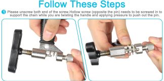 a akraf bike link plier chain breaker splitter tool chain checker 3 pairs bicycle missing links bike link opener closer 1 4