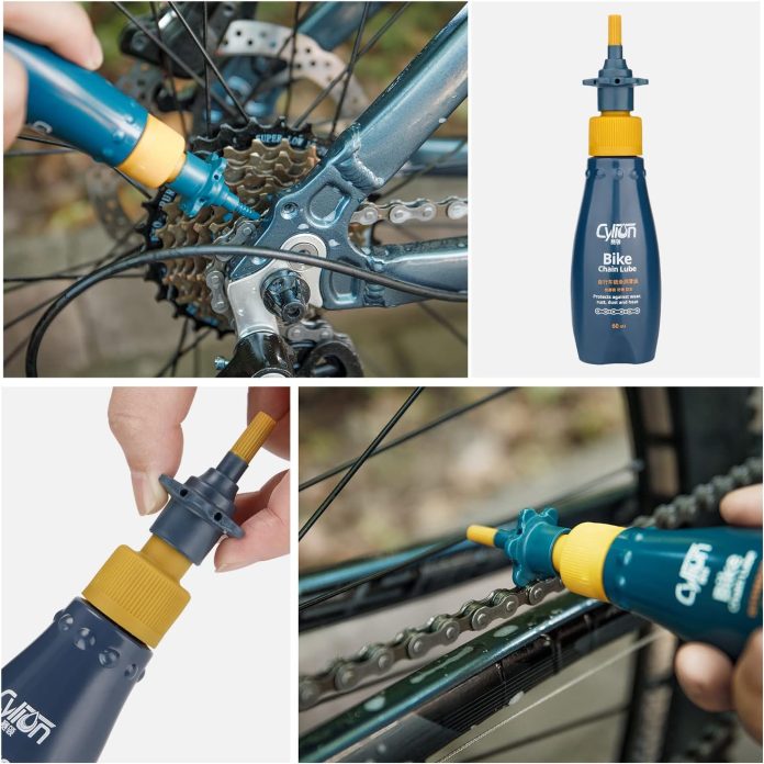 bike cleaning kit including bicycle chain scrubber bike cleaner brush tool bicycle chain cleaning agentchain lube 2