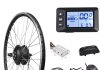 electric bike conversion kit front wheel motor 350w e bike kit 36v hub motor 20 bicycle bldc controller with lcd display