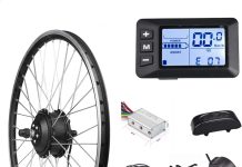 electric bike conversion kit front wheel motor 350w e bike kit 36v hub motor 20 bicycle bldc controller with lcd display
