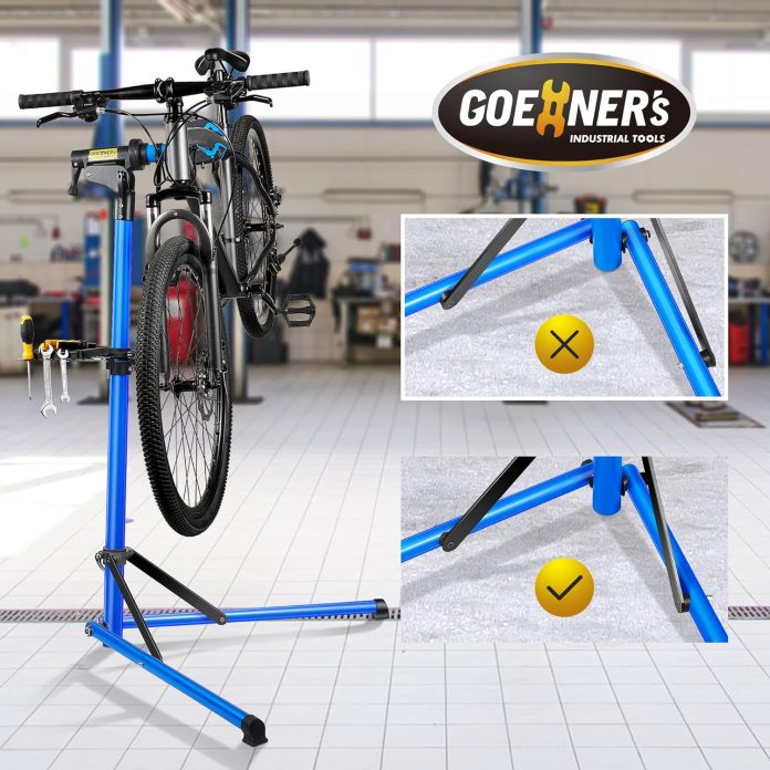 gioventu e bike repair stand heavy duty max 110lbs bike stand for maintenance with super strong tube bicycle stand mecha 1