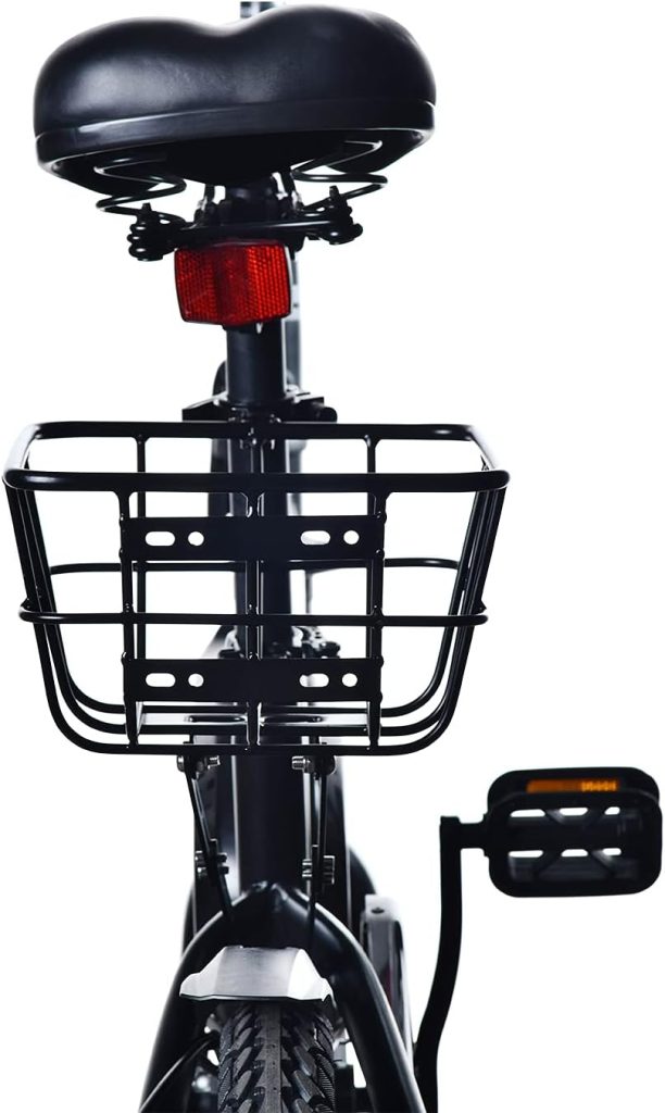 Jetson Rear Bicycle Basket, Compatible With These Jetson Products: Bolt, Bolt Pro, LX10, Axle, and Bolt Up, Black, JRBSKT-BLK