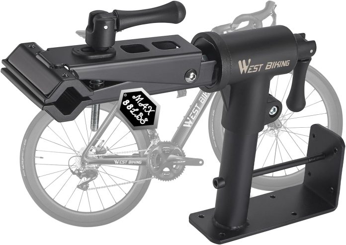 west biking bike stand for maintenance with adjustable clamp bike repair stand for easy maintenance of road and mountain 2