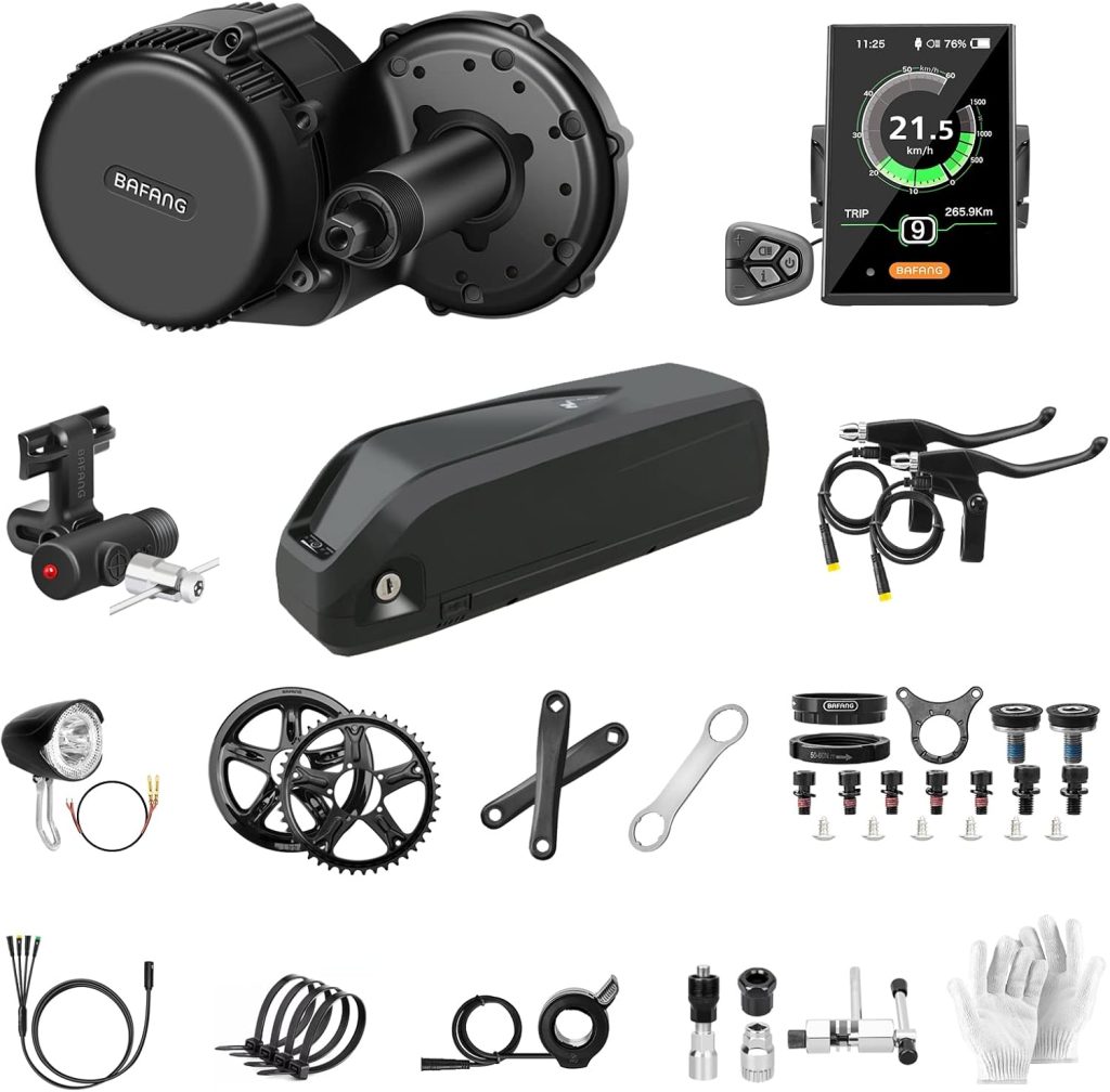 Bafang Electric Bike Conversion Kit Mid Motor BBS-HD 48 V 1000 W Motor Accessories Display Optional Kit Downtube Battery Bafang Electric Bike Conversion Kit Mid Motor BBS-HD 48 V 1000 W Motor Accessories Display Optional Kit Downtube Battery