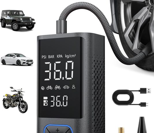 Cordless Tire Inflator 150PSI Air Compressor review