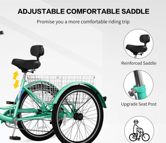 DoCred Adult Tricycle 7-Speed review