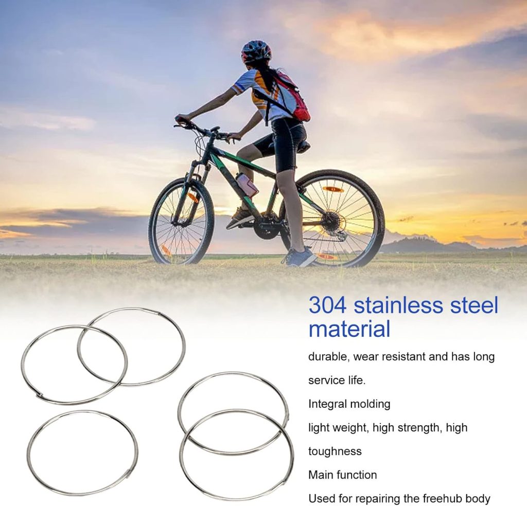 5Pcs Bicycle Hub Pawl SpringBike Pawl SpringStainless Steel Bike Freehub SpringTower Base Spring for F0 F1 F3 F5 XL Bicycle Parts Cassettes Freewheels Drivetrain Components