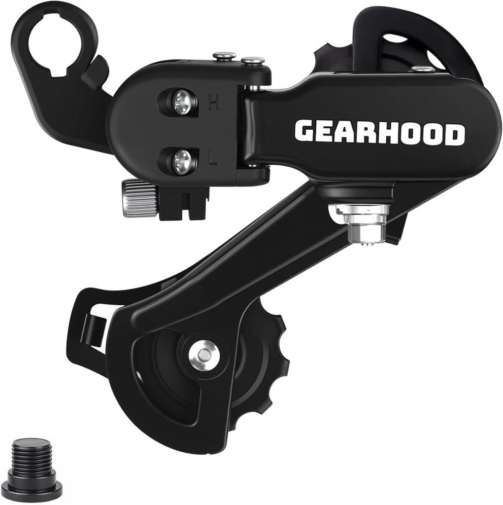 MEGHNA Bike Rear Derailleur 6/7 Speed Direct Mount/Hanger Mount Derailleur for Mountain Bike Kids Bike Tricycle Commuter Bike Cruiser Bike