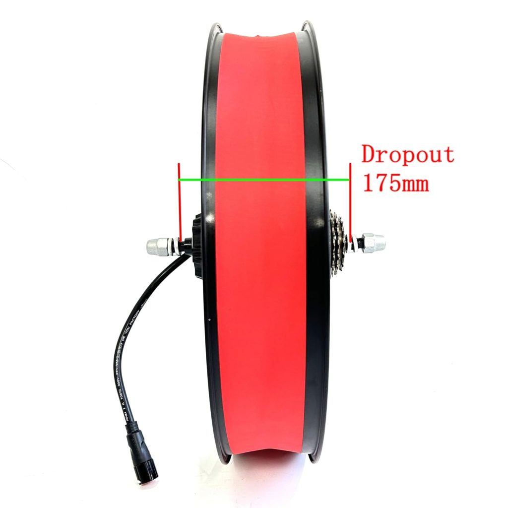 48V1000W Electric Fat Bike Rear Motor Kit 20x4.0 inch Double Wall Rim TFT Color Display 175 Dropout Waterproof kit 48V1000W Electric Fat Bike Rear Motor Kit 20x4.0 inch Double Wall Rim TFT Color Display 175 Dropout Waterproof kit