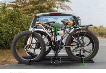 Platform Bike Rack Hitch Mount with Ramp review