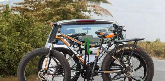 Platform Bike Rack Hitch Mount with Ramp review