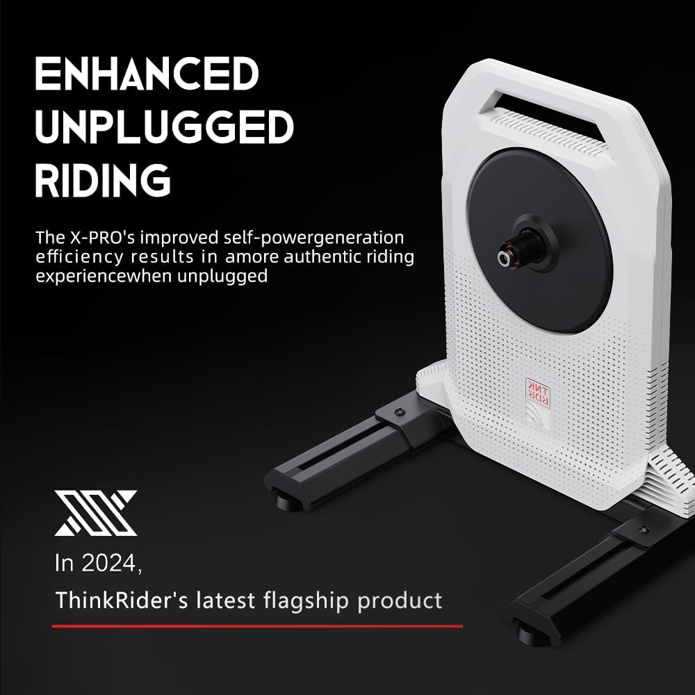ThinkRider XXPRO Direct Drive Smart Bike Trainer Max 2500W Indoor Training Generate Electricity by Oneself Bicycle Roller ThinkRider XXPRO Direct Drive Smart Bike Trainer Max 2500W Indoor Training Generate Electricity by Oneself Bicycle Roller