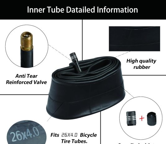 2-Pack 26×4.0 Fat Bike Inner Tube review
