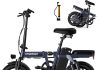Electric Bike Adults Teens 14\” Folding E Bike review