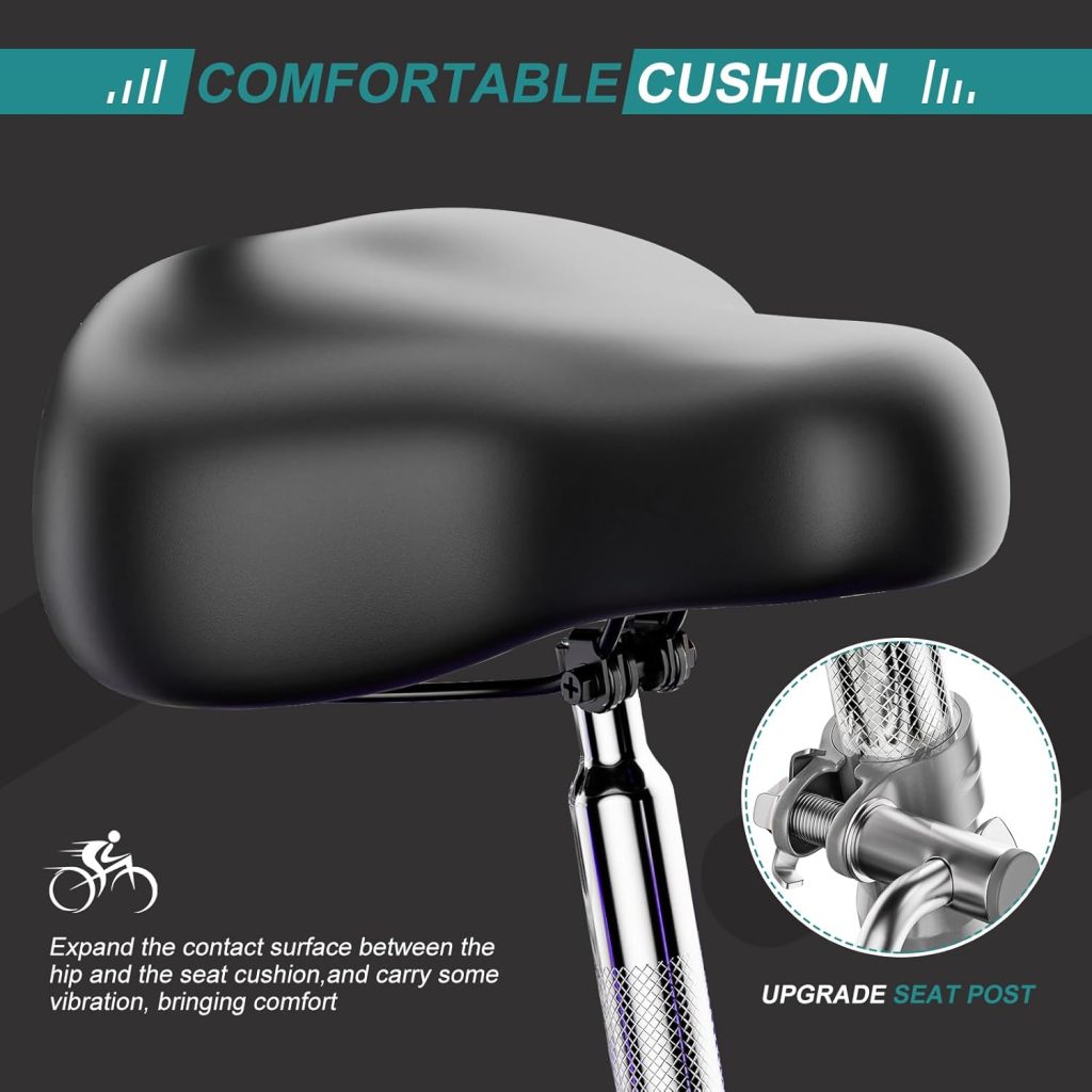 MOPHOTO Adult Folding Tricycle 7 Speed 20/24/26 Inch Adult Tricycles Three Wheel Bike Cruiser Trike with Low-Step Through Frame/Large Basket/Adjustable Seat MOPHOTO Adult Folding Tricycle 7 Speed 20/24/26 Inch Adult Tricycles Three Wheel Bike Cruiser Trike with Low-Step Through Frame/Large Basket/Adjustable Seat