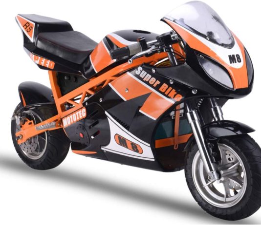 MotoTec 1000w 48v Electric Superbike Black review