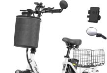 HOVERFLY H3 16″ Electric Bike, Max 28Miles Range(Pedal-Assist) Folding E-Bike with Removable Battery, Front Suspension and Commuter Electric Bicycle Adults