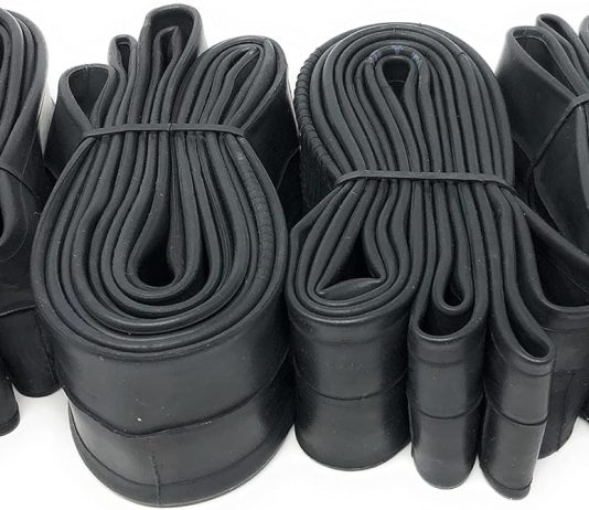 VeloTubes Mountain Bike Inner Tubes – 4 Pack-Select Your Size (26″, 27.5″, 29″), Presta Valve, Mountain Bicycle Tubes