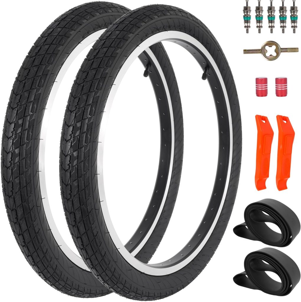 20x2.125/54-406 Kids Bike Tire, Inch Foldable Bike Tire and Tube Set for Kids, Road, Commuter Bikes/Mountain Bike, Beach Cruiser - Road/Off Road Tread 20x2.125/54-406 Kids Bike Tire, Inch Foldable Bike Tire and Tube Set for Kids, Road, Commuter Bikes/Mountain Bike, Beach Cruiser - Road/Off Road Tread