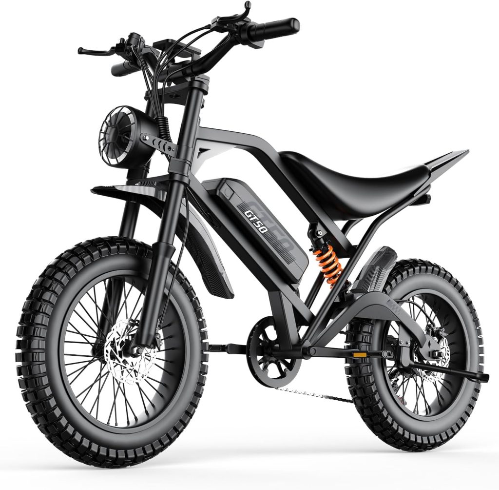 ASKGO Electric Bike for Adults Teens, 2500W Peak,/36 Mph Miles,/20 Fat Tire All-Terrain Electric Dirt Bike with 48V 20AH Removable Battery, Dual Brake Off-Road Ebike with NFC Unlock ASKGO Electric Bike for Adults Teens, 2500W Peak,/36 Mph Miles,/20 Fat Tire All-Terrain Electric Dirt Bike with 48V 20AH Removable Battery, Dual Brake Off-Road Ebike with NFC Unlock