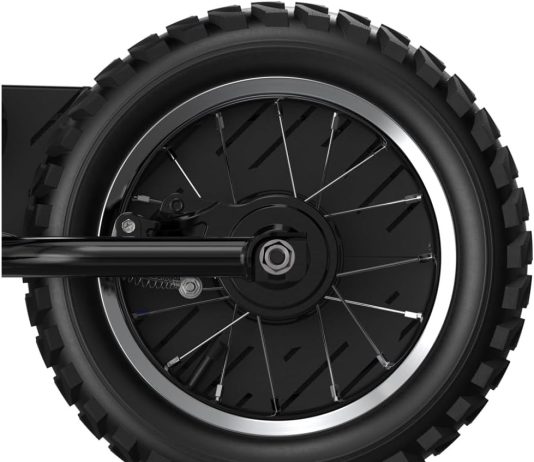 Razor MX125 Dirt Rocket Electric-Powered Bike with Authentic Motocross Geometry, Rear-Wheel Drive,100-watt, high-Torque, Chain-Driven Motor, for Kids 7+, Blue