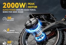 Cybervelo 1000W(Peak 1500W) Folding Electric Bike for Adults,Up to 130Miles,48V 40Ah Removable Battery,20″ x 4.0 Fat Tire Foldable Electric Bicycle,8-Speed Electric Mountain E-Bike,Commuter Ebikes review Cybervelo 1000W(Peak 1500W) Folding Electric Bike for Adults,Up to 130Miles,48V 40Ah Removable Battery,20" x 4.0 Fat Tire Foldable Electric Bicycle,8-Speed Electric Mountain E-Bike,Commuter Ebikes review