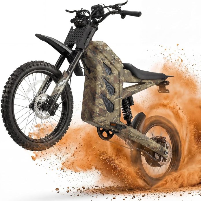 HAPPYRUN G300 Pro 6500W Peak Electric Dirt Bike 50 MPH Off-Road Motorcycle HAPPYRUN G300 Pro 6500W Peak Electric Dirt Bike 50 MPH Off-Road Motorcycle