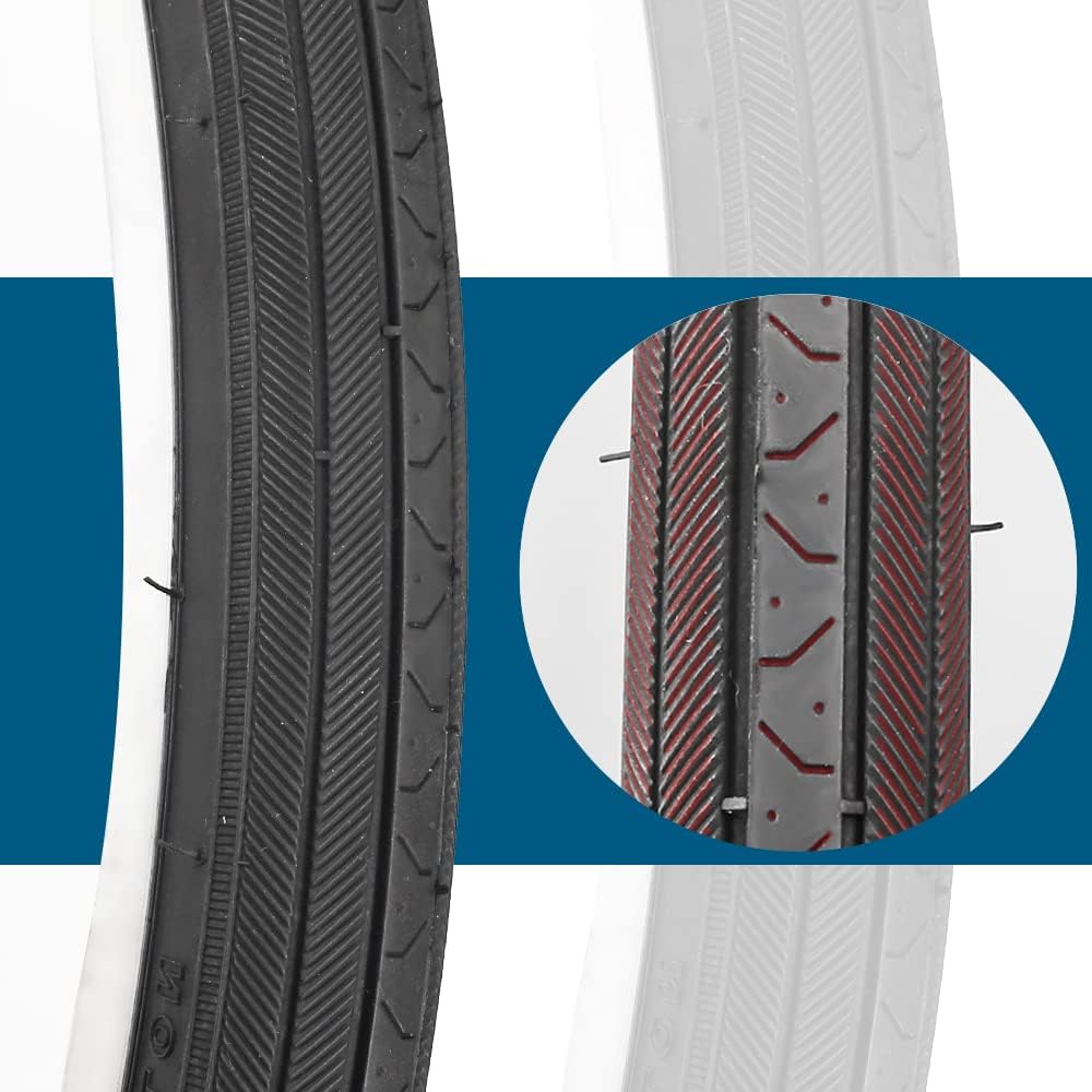 26X1 3/8 review - Bike Accessories 26X1/8 (37-590) Road Bike Tires with or Without Bike Tubes 26x1.3/8 32mm AV Schrader Valve