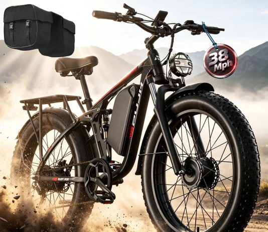 4000W Dual Motor Ebike 52V Up to 100 Miles 52V 24″ Fat Tire PU354 review 4000W Dual Motor Ebike 52V Up to Miles 52V 24" Fat Tire PU354