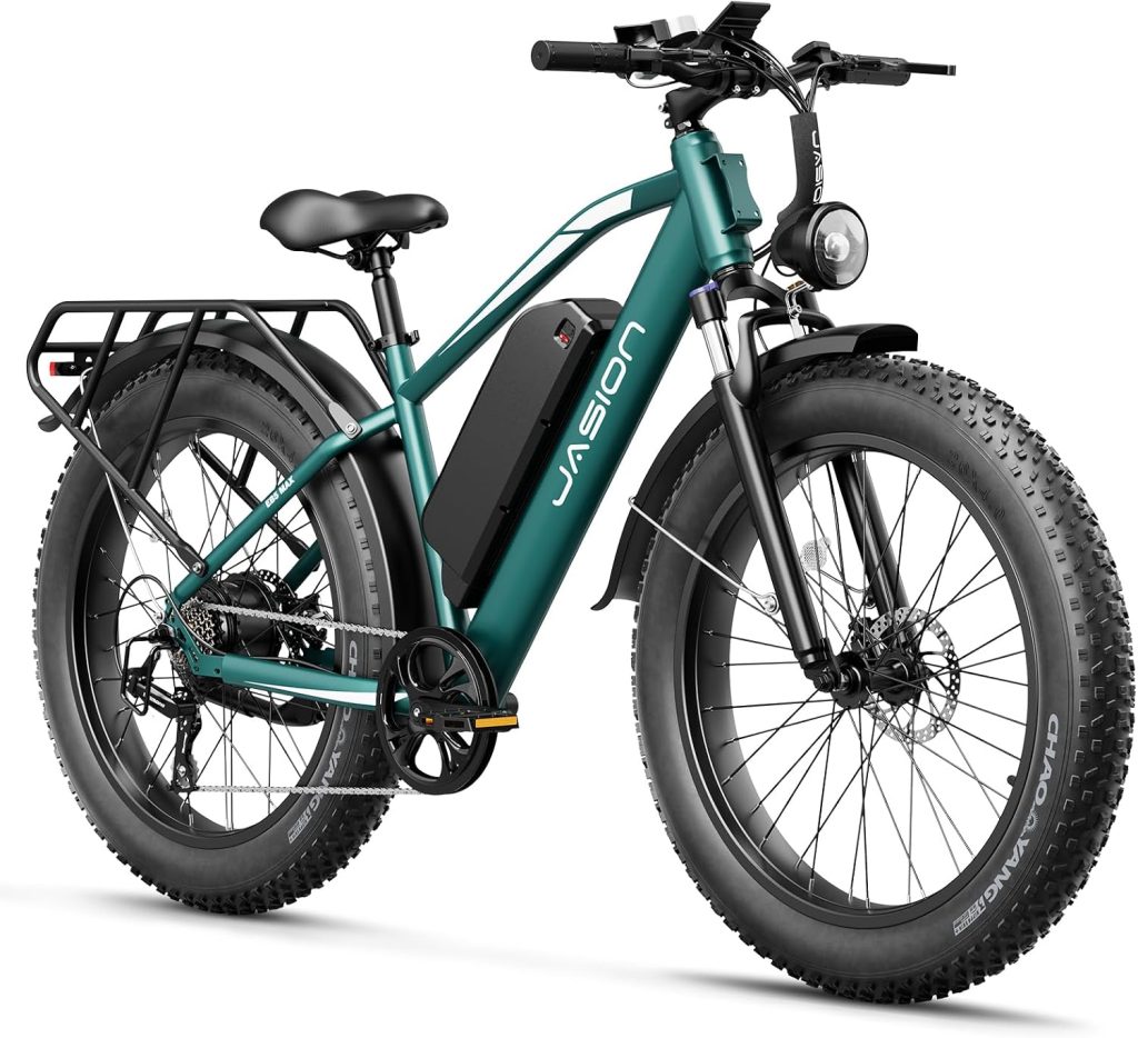 Jasion EB5 MAX/Ultra Electric Bike for Adults,2000W/2500W Peak Motor,720Wh/1040Wh Battery Electric Mountain Bike, 26'' x 4'' Fat Tire Ebike, Cruise Control,Dual Suspension and Hydraulic Brakes review - Electric bike Jasion EB5 MAX/Ultra Electric Bike for Adults,2000W/2500W Peak Motor,720Wh/1040Wh Battery Electric Mountain Bike, 26'' x 4''