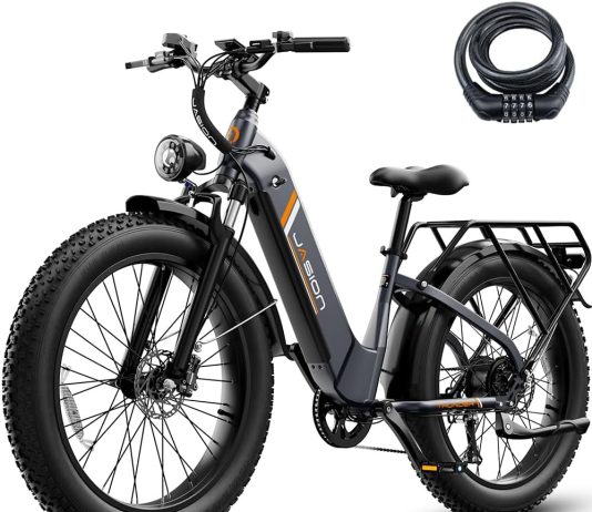 Jasion Thunder Electric Bike,1800W Peak Ebikes for Adults,26”Fat Tire Best Ebike for Men,80 Miles with 864Wh Battery,30+MPH Max Speed Bicycles,400LB Capacity,Certified by UL2849 review Jasion Thunder Electric Bike,1800W Peak Ebikes for Adults,26''Fat Tire Best Ebike for Men,80 Miles with 864Wh Battery,30+MPH Max Speed Bicycles,400LB Capacity,Certified by UL2849